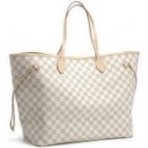 Bolsa Louis Vuitton Neverfull Damier Azur
